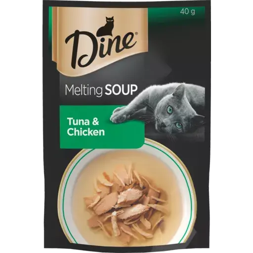 DINE Tuna and Chicken Melting Soup 40g