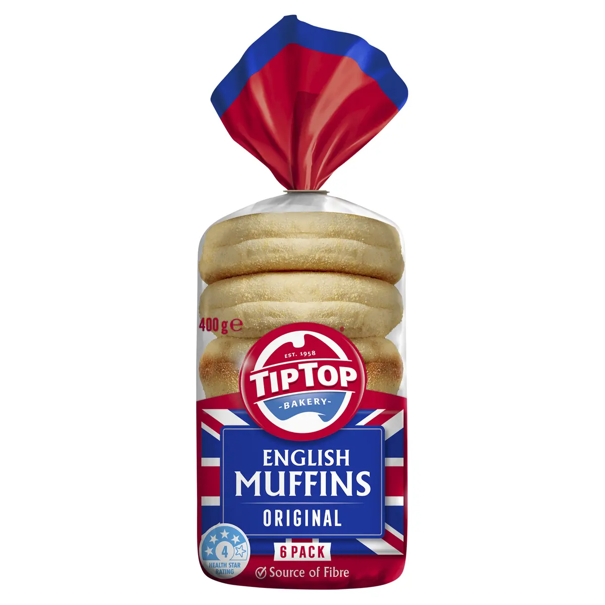 Tip Top Original English Muffin 6 Pack