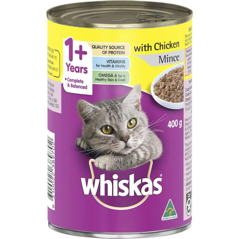 WHISKAS Chicken Mince 400g