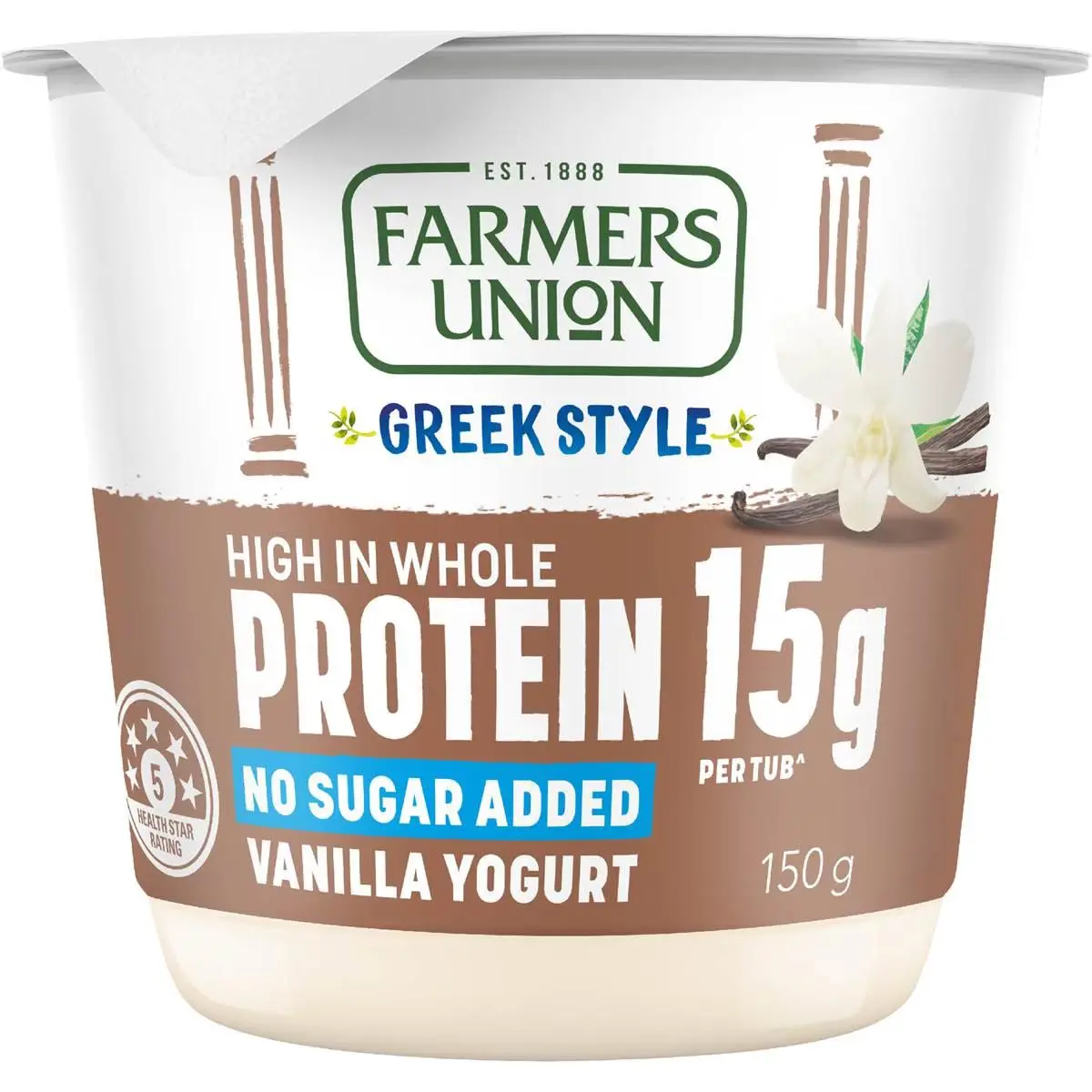 Farmers Union Protein Yoghurt Vanilla 150g