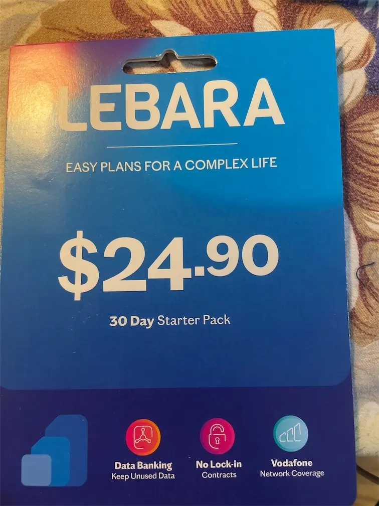 Lebara 30 Day Starter Pack