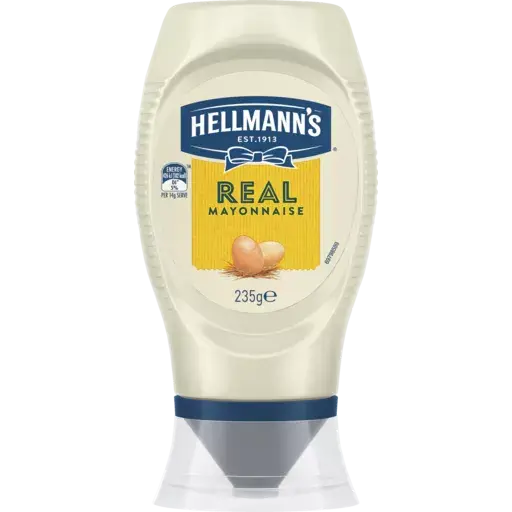 HELLMANN'S MAYONNAISE REAL 235 GR