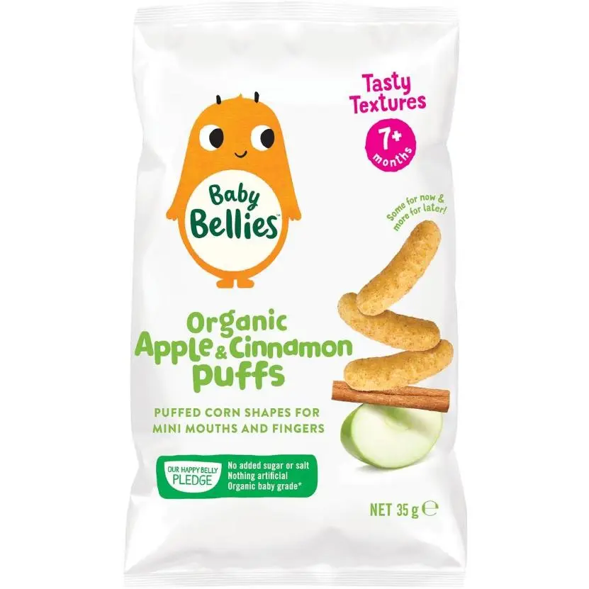 Baby Bellies Puffs Apple & Cinnamon 35g