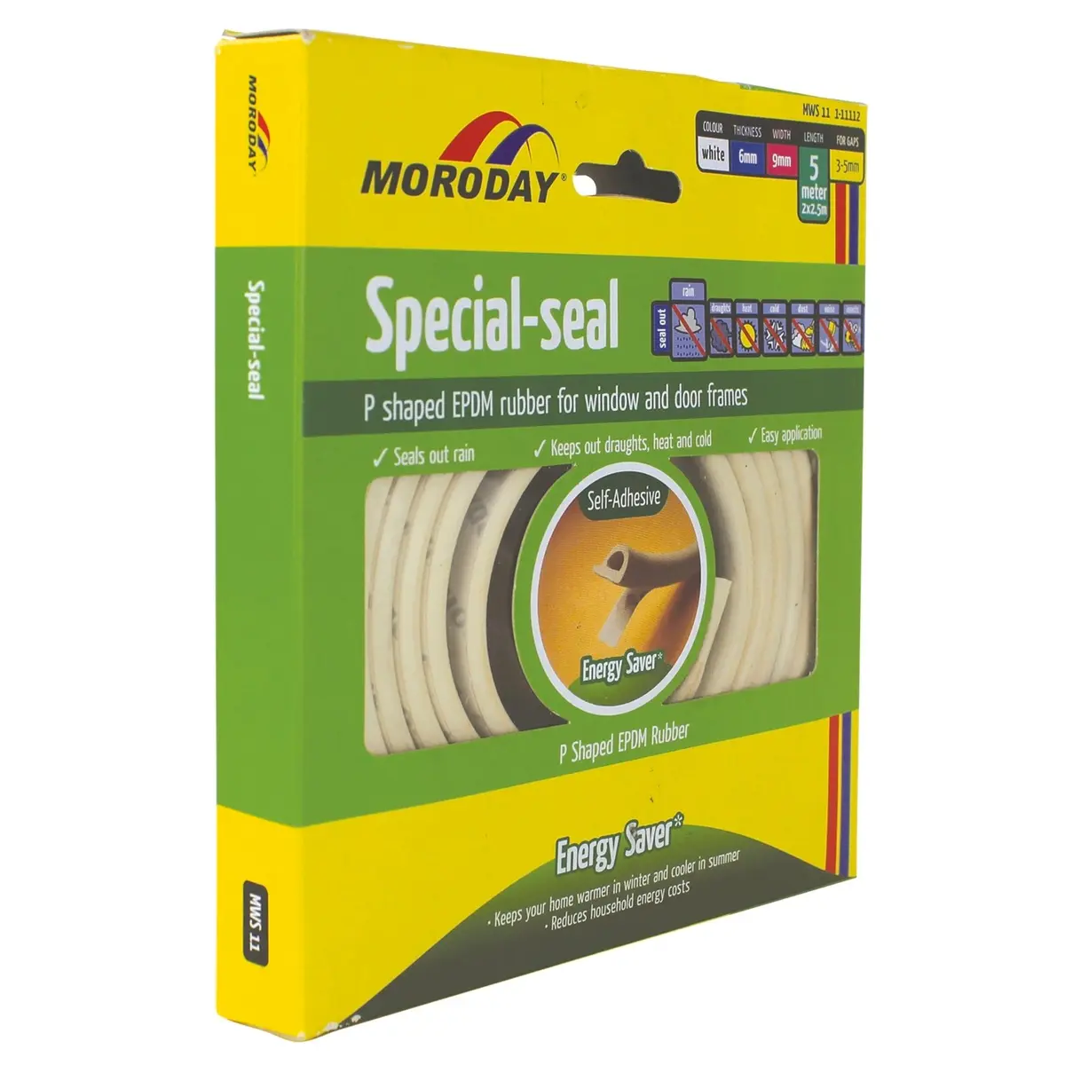 MORODAY MWS11 Special Seal White 6mm