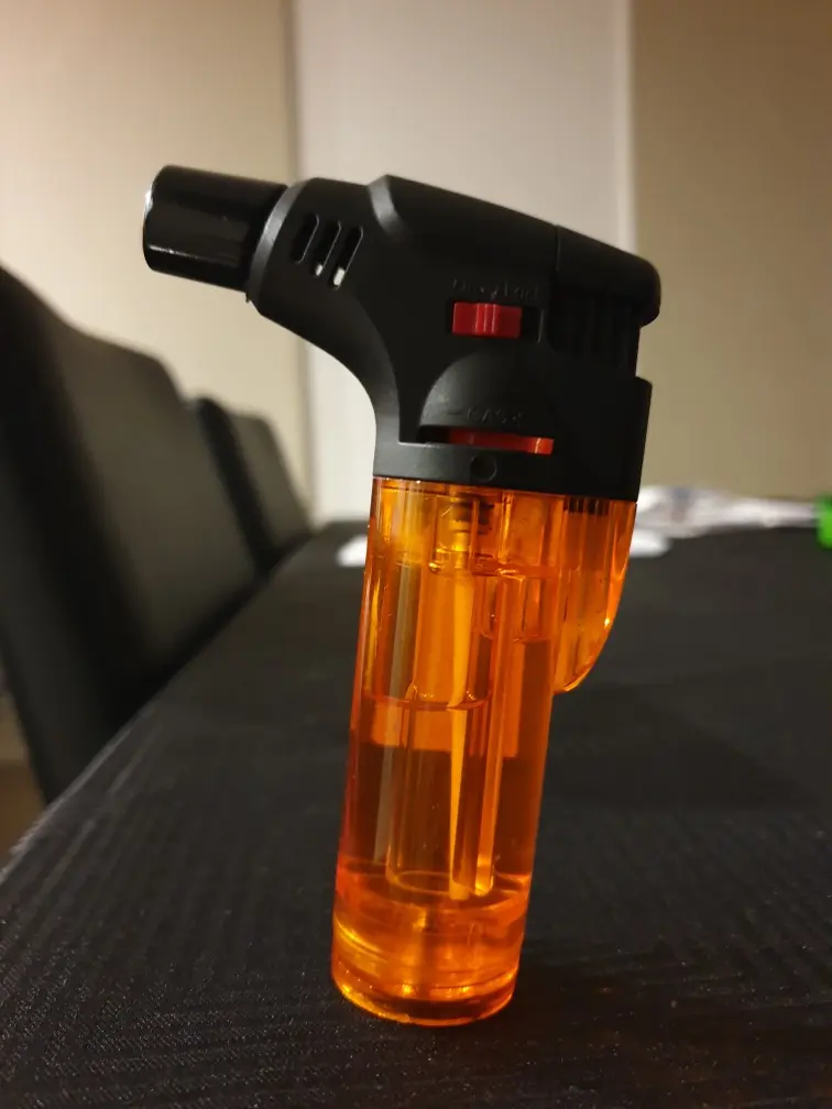 Assorted Slim Self-Stand Blow Torch Jet Lighter