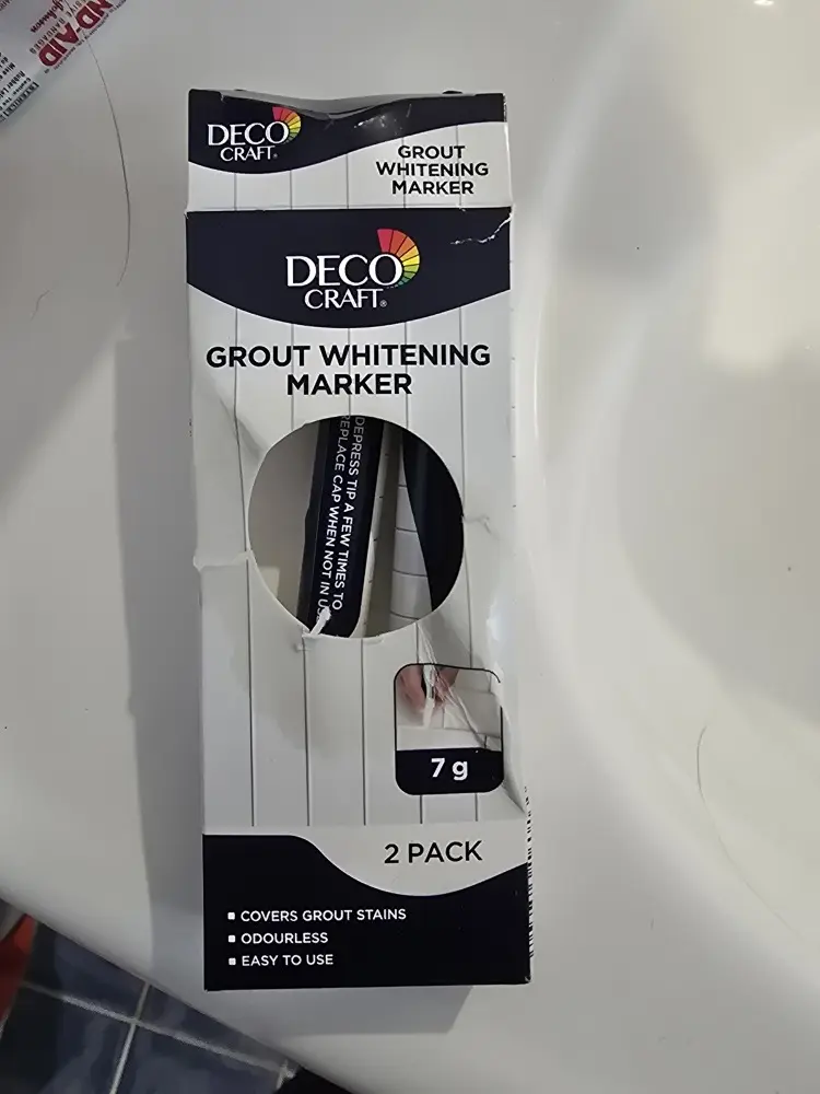 Grout Whitening Marker 2-Pack