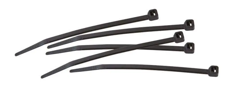 Crescent Cable Ties Black 150 x 3.6mm 25pk