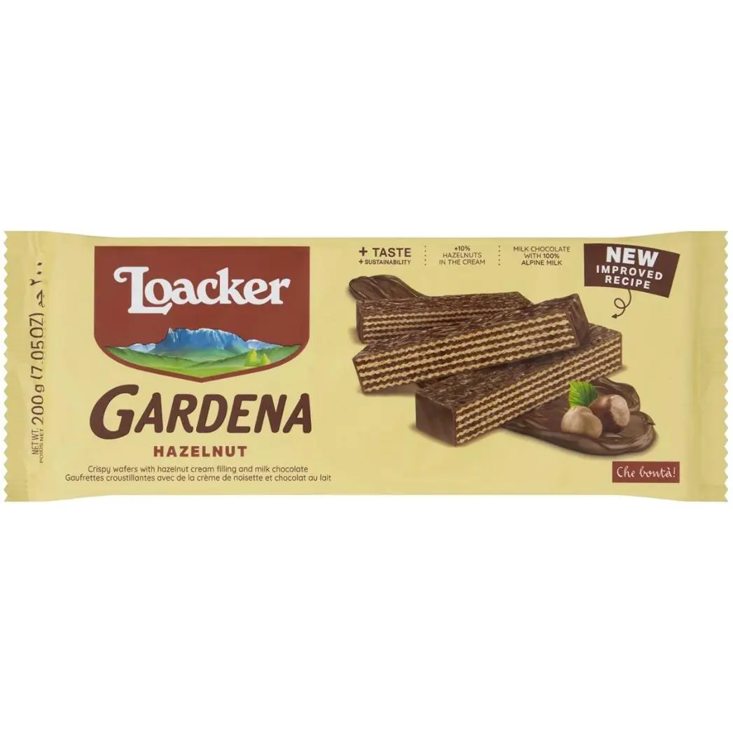 LOACKER WAFERS Hazelnut 200g