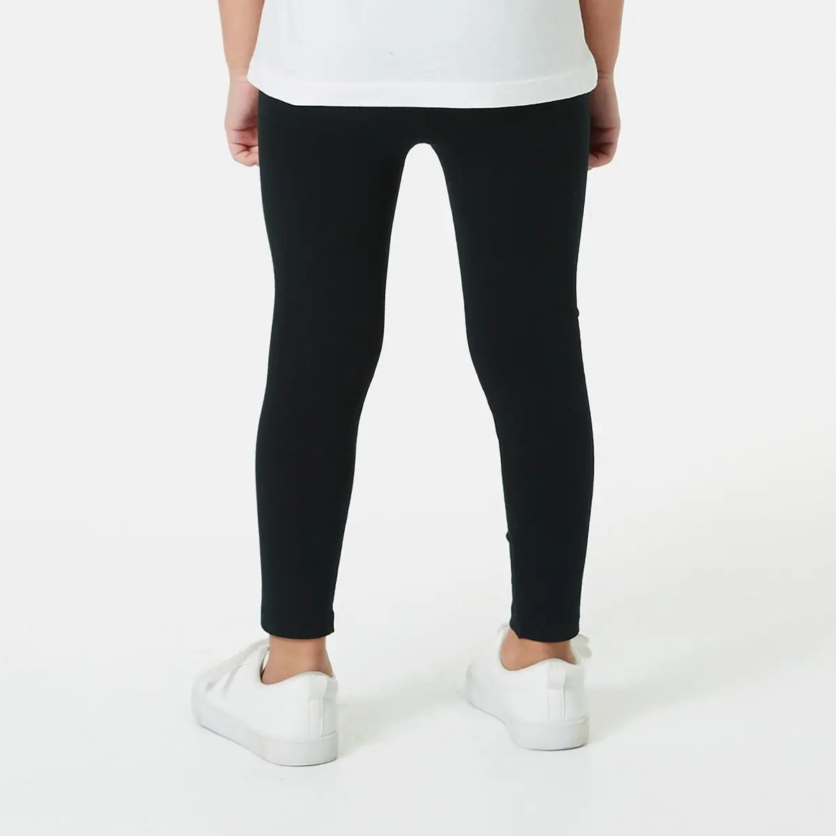 Girls Black Leggings Size 4