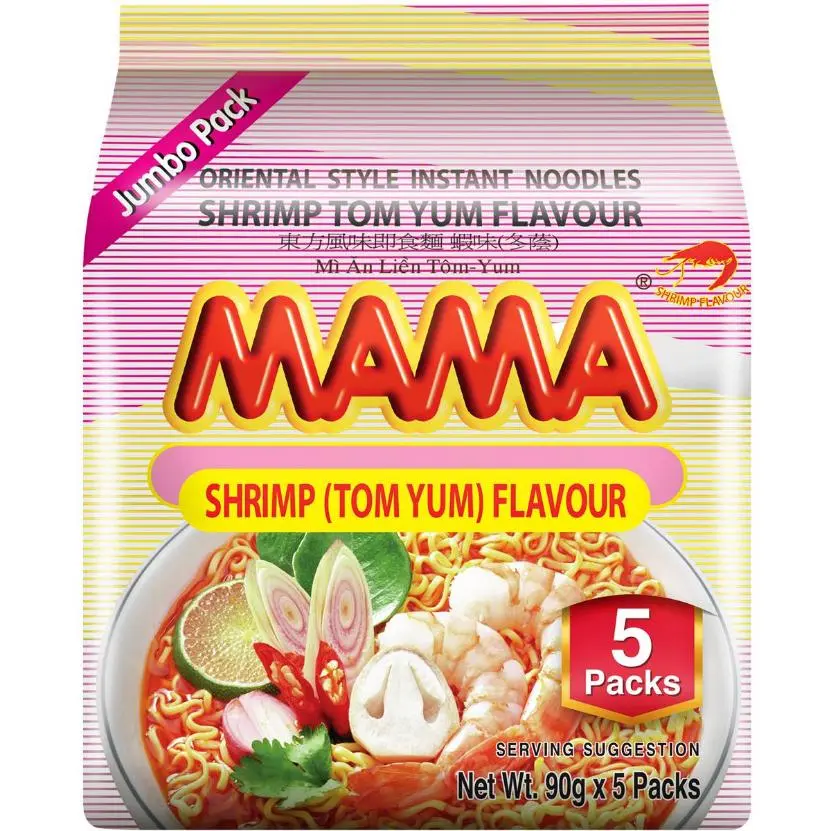 Mama Noodle Shrimp Tomyum 5x90g