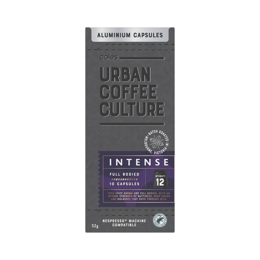 Urban Coffee Culture Intense Aluminium