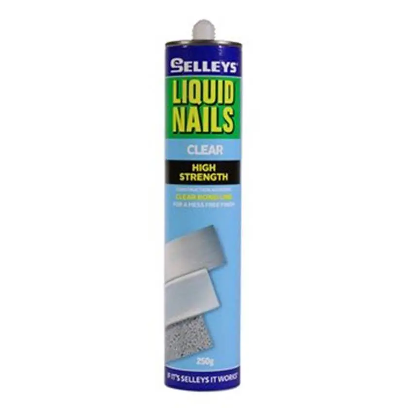 SELLEYS LIQUID NAILS ADHESIVE CLEAR 250GR