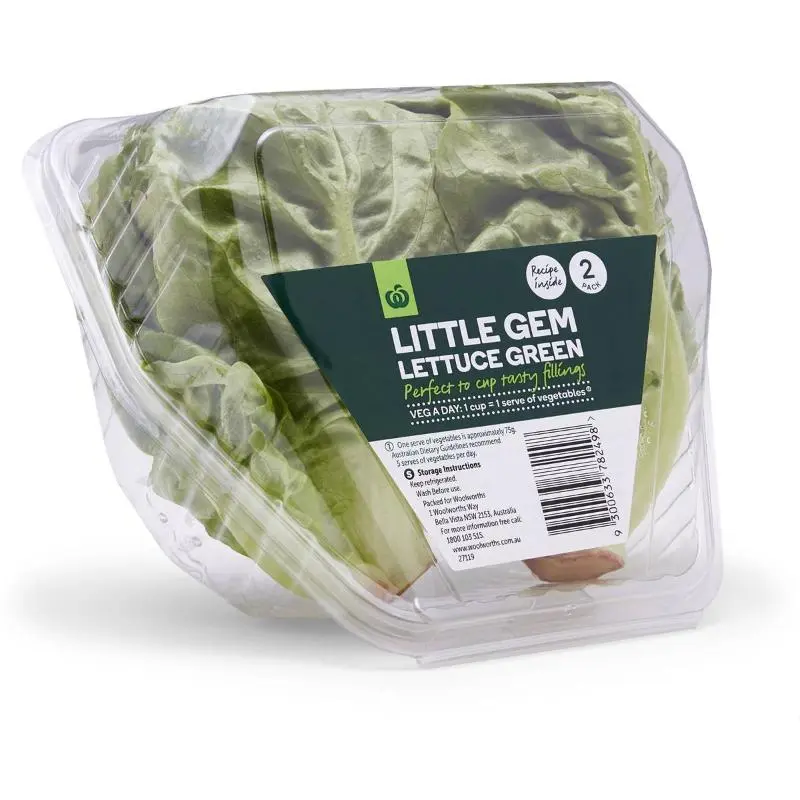 Woolworths Little Gem Lettuce Green
