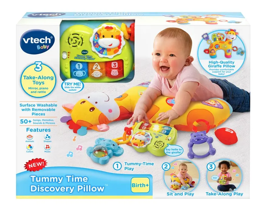 Vtech Tummy Time Discovery Pillow