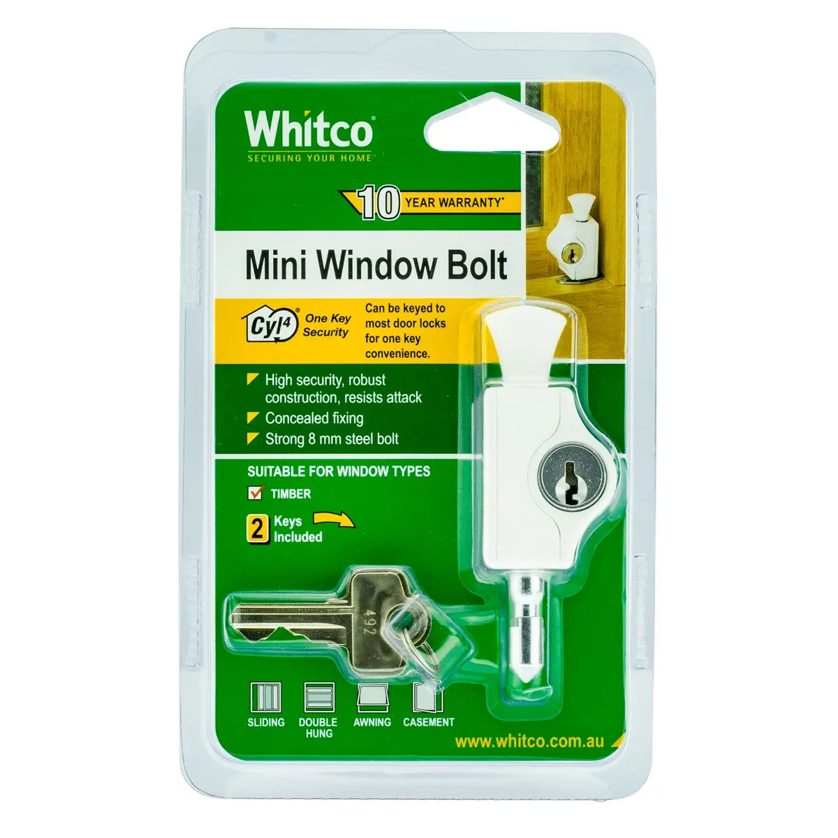 Whitco White C4 Small Bolt DP