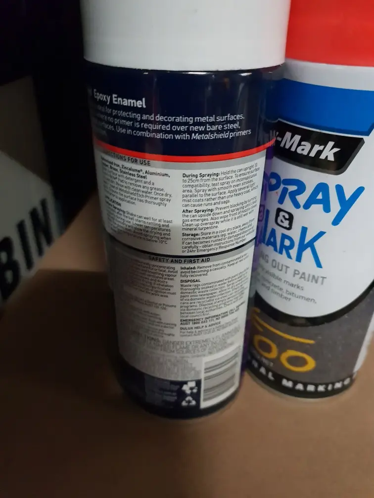 PROTECTIVE COATINGS METALSHIELD EPOXY SPRAYPACK GLOSS WHITE 300GR