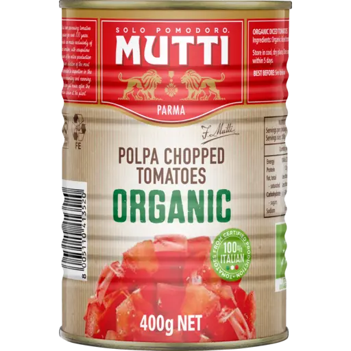 MUTTI POLPA ORGANIC TOMATOES 400g