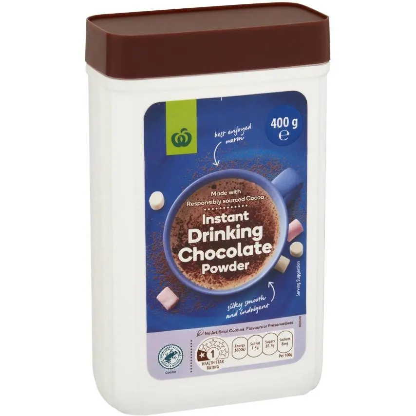 Woolworths Instant Chocolate Powdered Drink