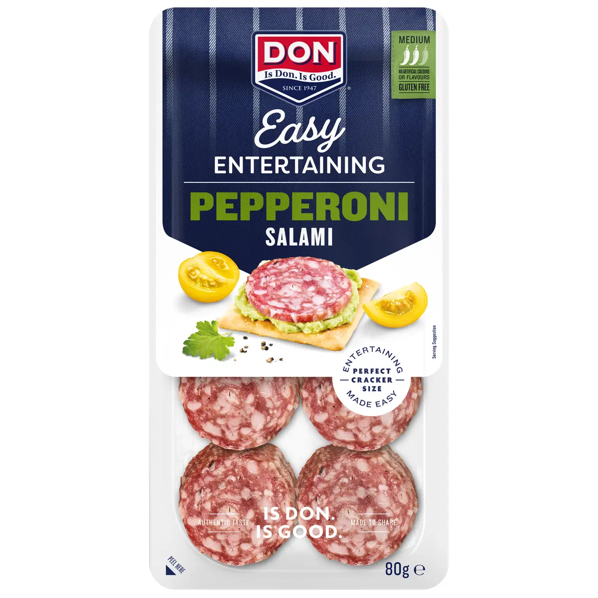 DON Easy Entertaining Salami Pepperoni 80g