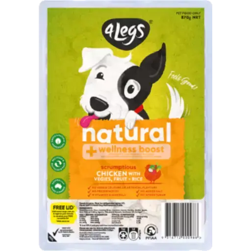 4LEGS Natural + Wellness Dog Food Meatballs