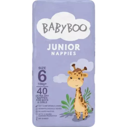 Baby Boo Junior Nappy Size 6