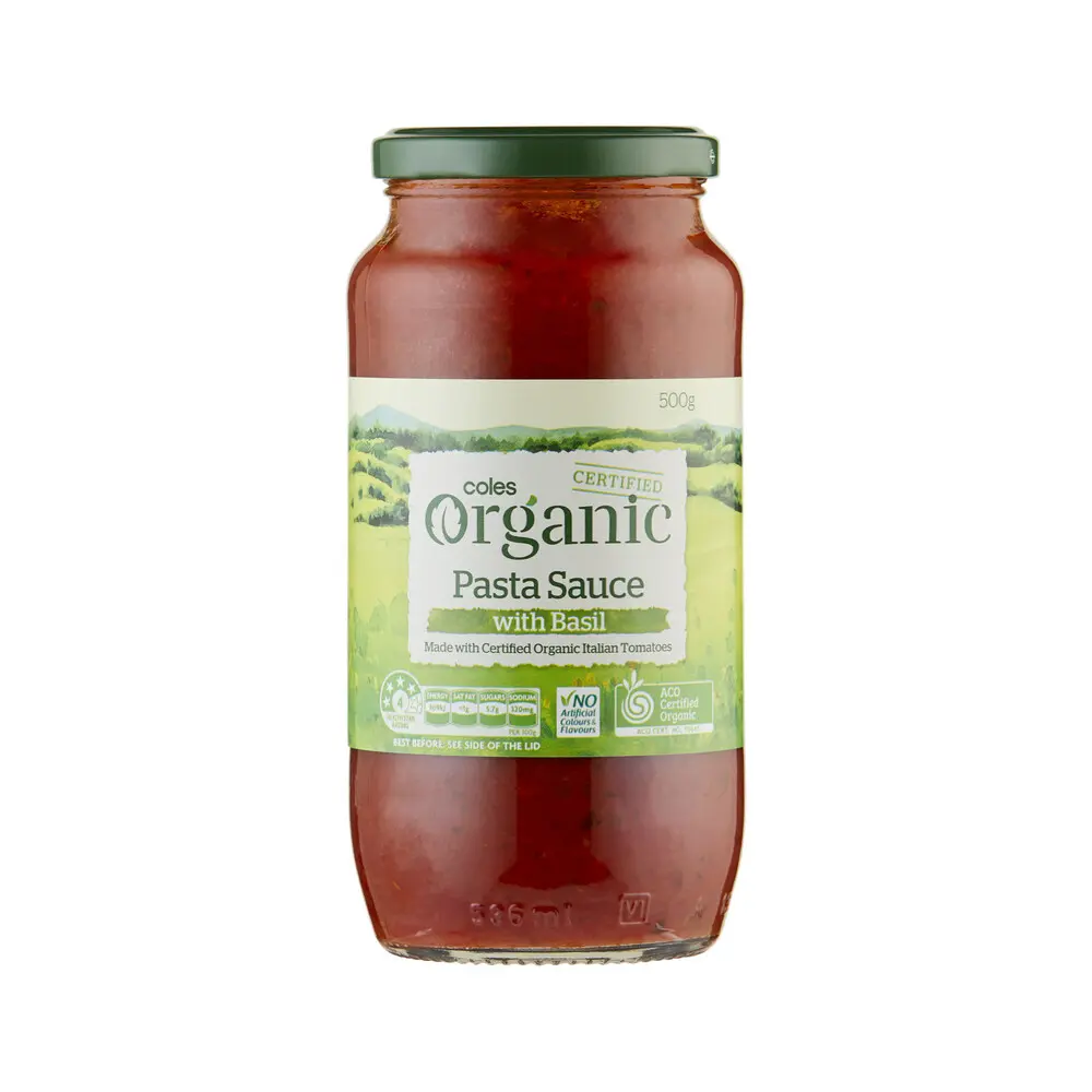 Organic Basil Pasta Sauce