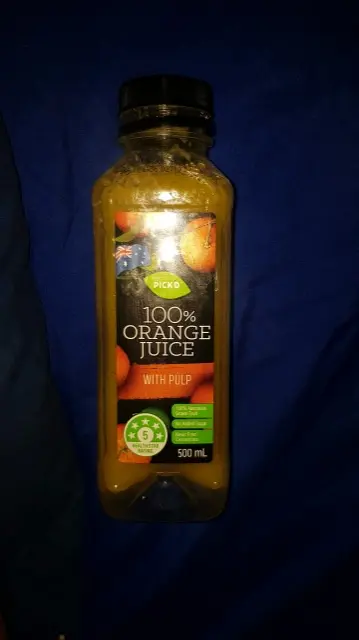 Pick'd 100% Orange Juice With Pulp 500ml