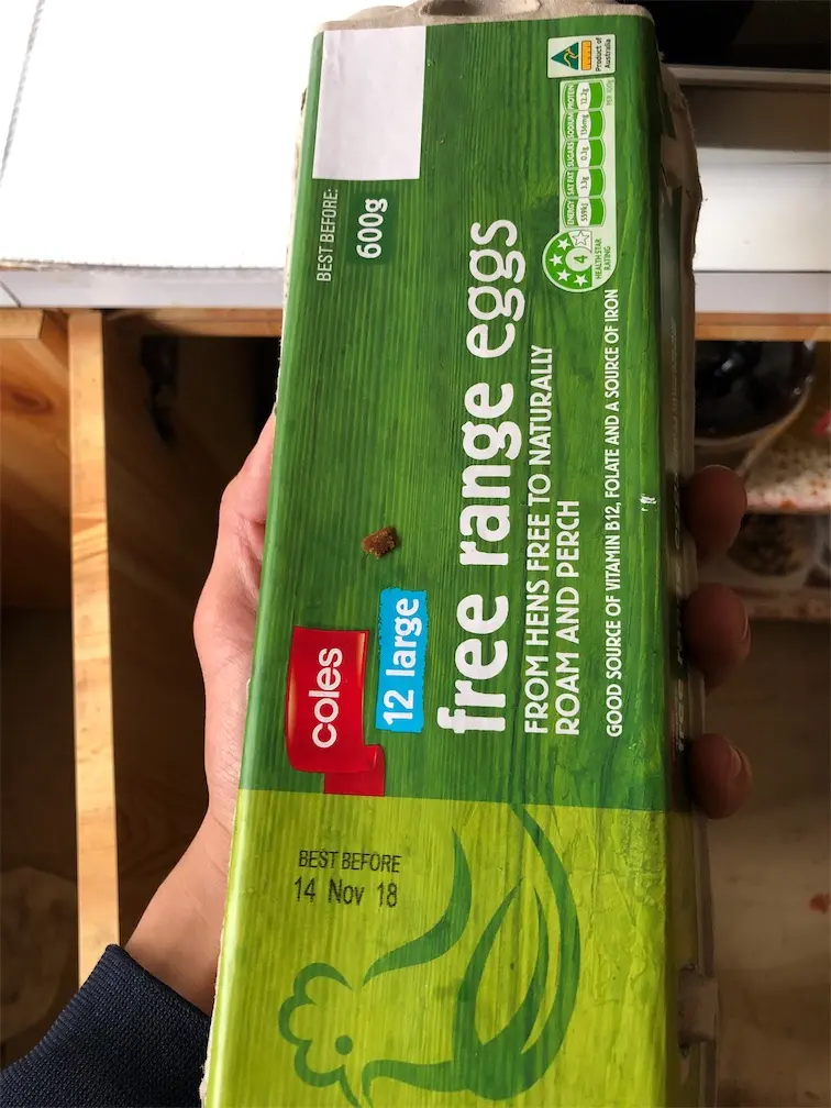 Coles Free Range Eggs 12 Pack 600g