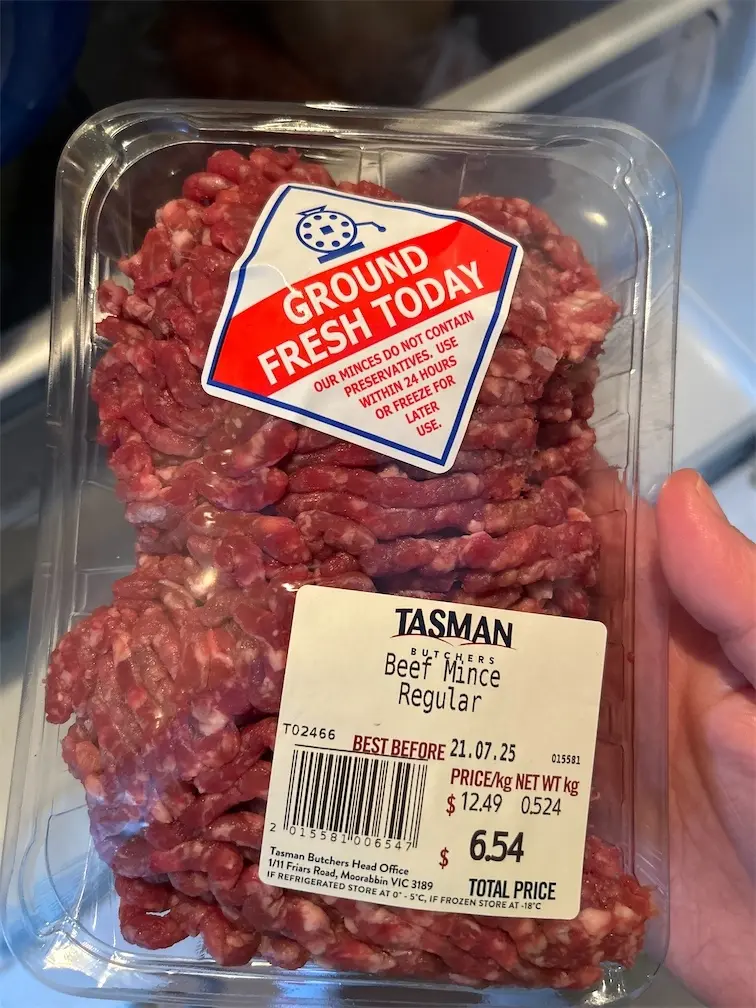 Beef Mince Regular