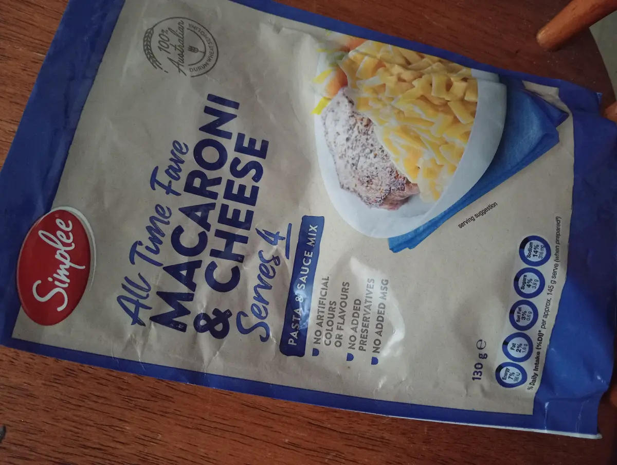 Pasta Cheese/Alb 125g
