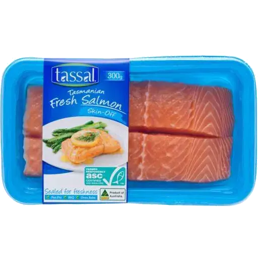 Tassal Atlantic Salmon Skin Off