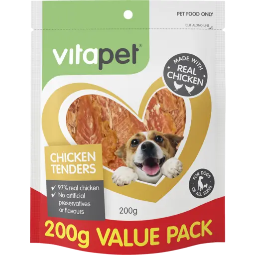 VITAPET TREATS Chicken Tenders 200g