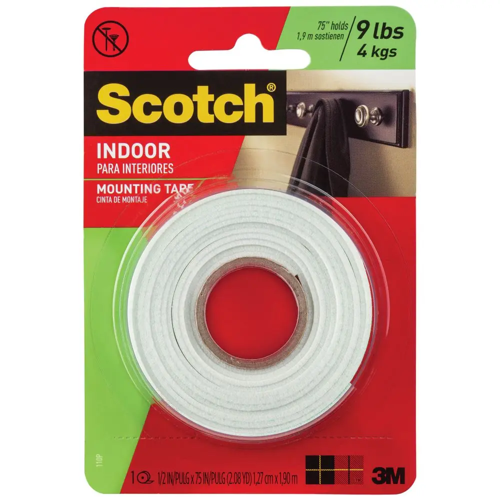 Scotch Indoor Mounting Tape 12.7 mm x 2.03m