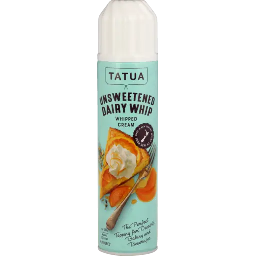 TATUA UNSWEETNED DAIRY WHIP 500g