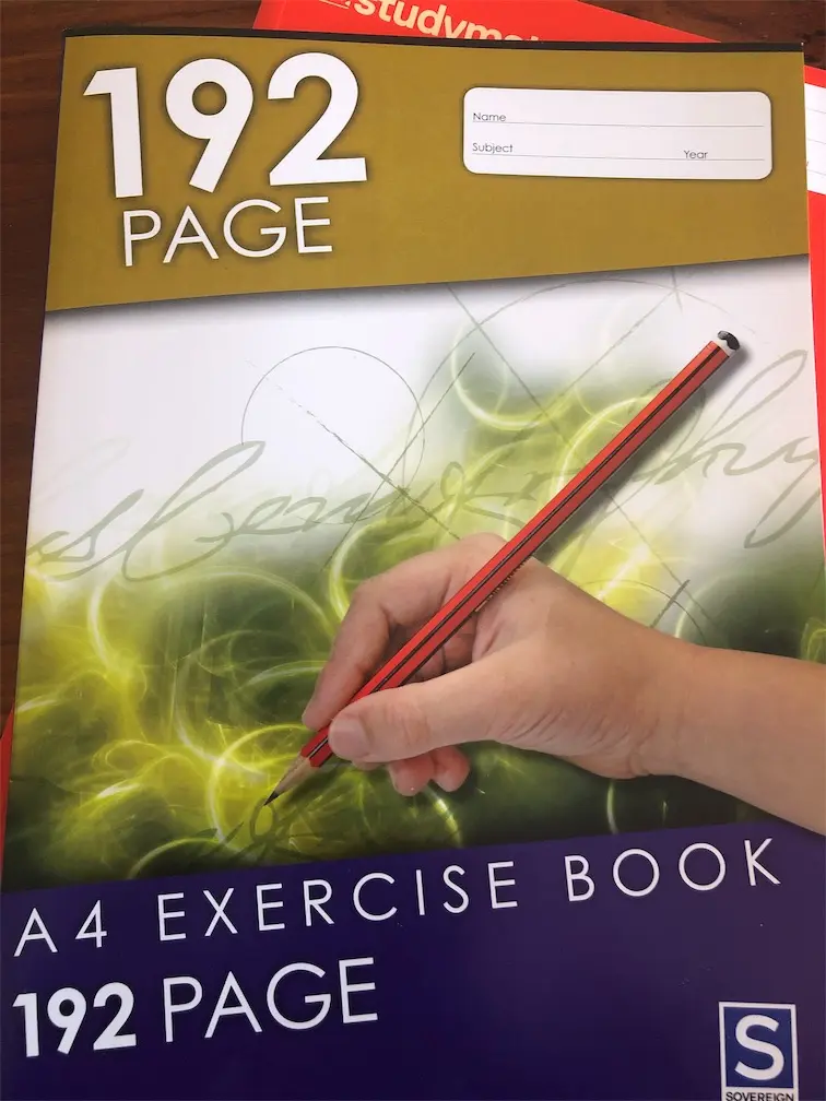A4 Exercise Book 192 Page
