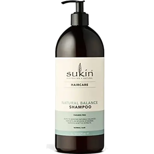 SUKIN HAIRCARE NATURAL BALANCE SHAMPOO 1 LITRE