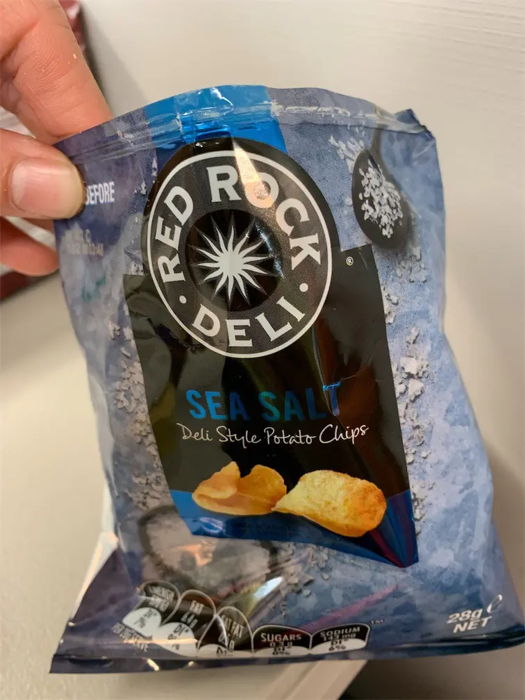 Red Rock Deli Potato Sea Salt 28g
