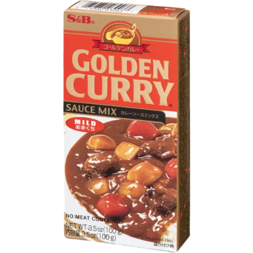 S&B Golden Curry Mild 92g