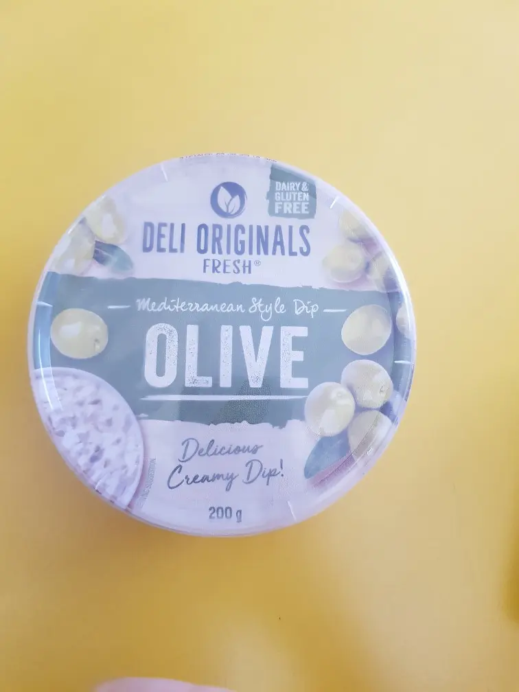 DELI ORIGINALS Olive Delicious Creamy Dip 200g