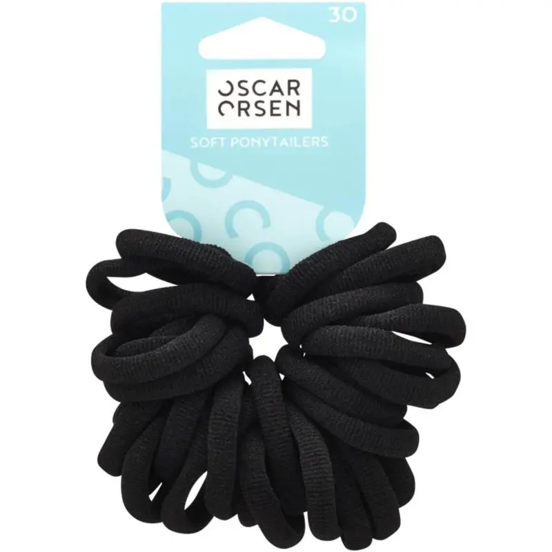 Oscar Orsen Soft Ponytailer Black