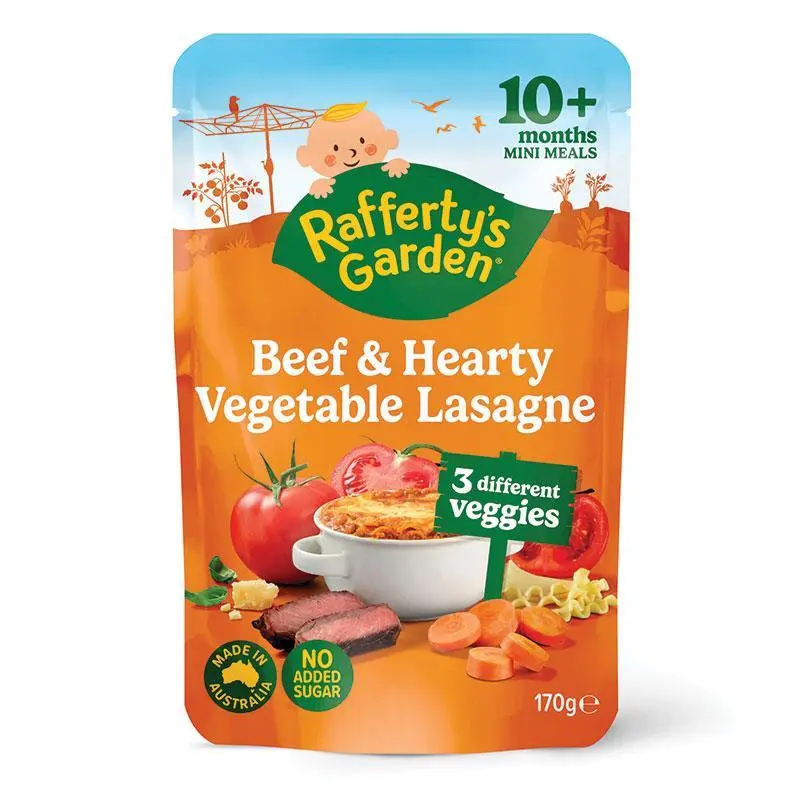 RAFFERTYS GARDEN ITALIAN LASAGNE 10M+ 170G