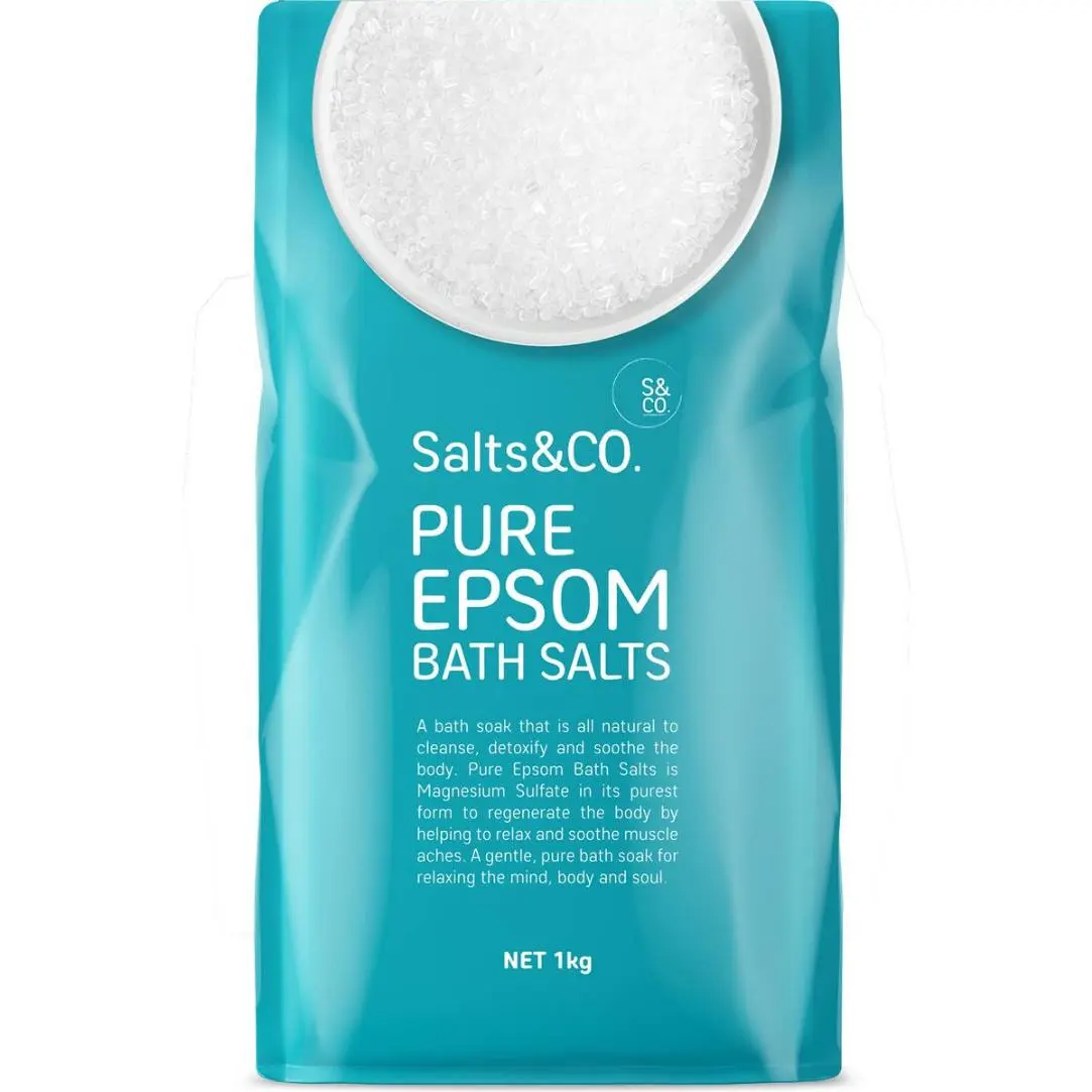 Salts&Co Pure Epsom Bath Salts 1kg