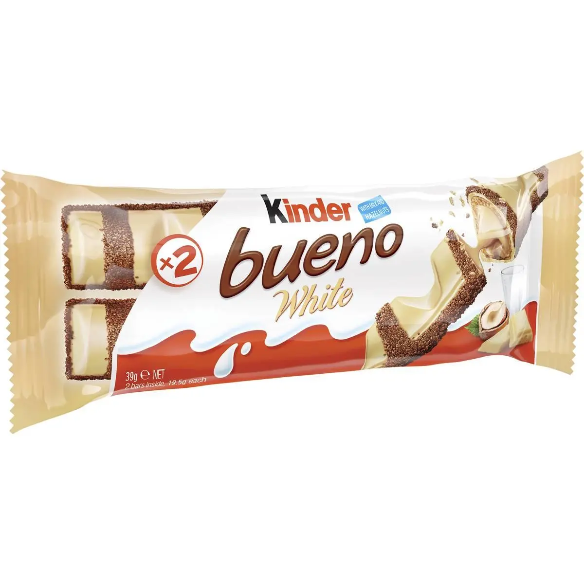 Kinder Bueno White Chocolate Bar 39g