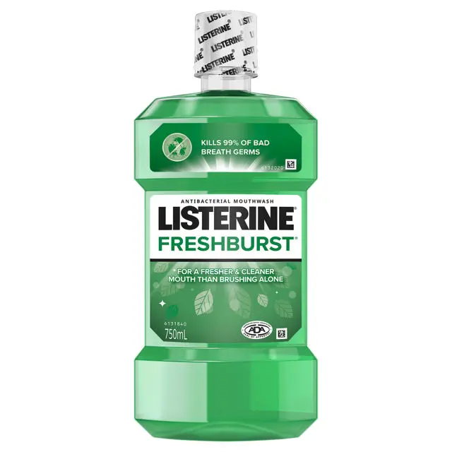 Listerine FreshBurst Mouthwash 750mL
