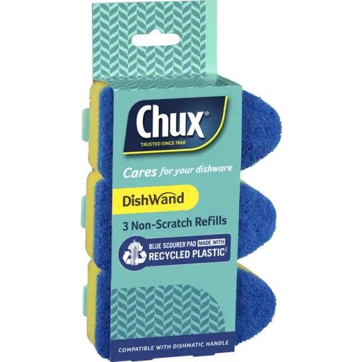 CHUX DISHWAND NON-SCRATCH REFILL 3EA