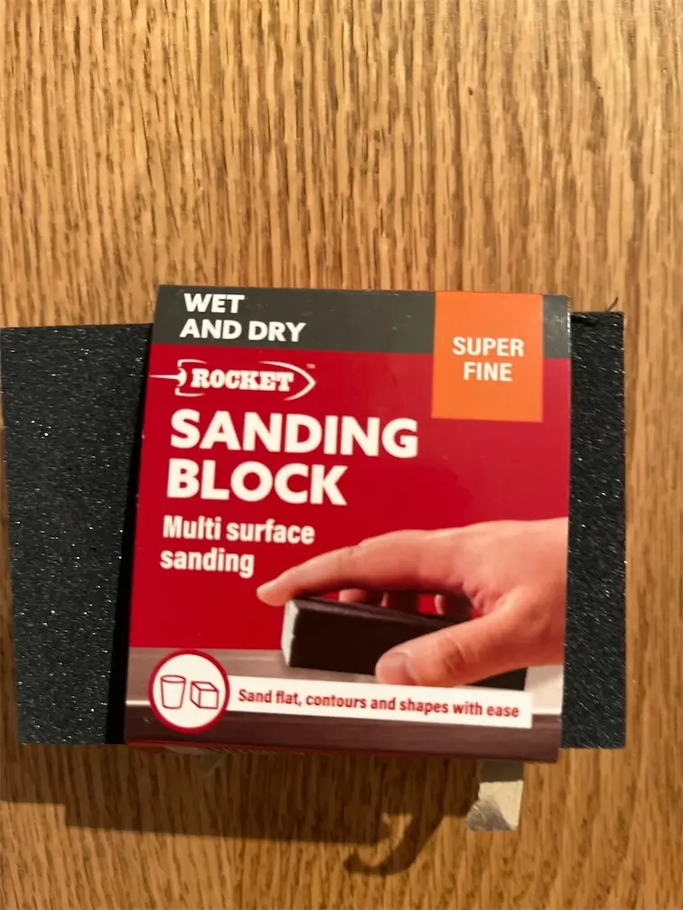 Rocket Wet & Dry Sanding Block 600g