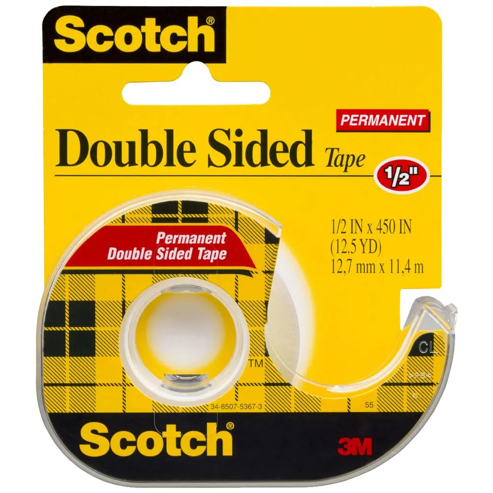Scotch Double Sided Tape 12.7mm x 11m