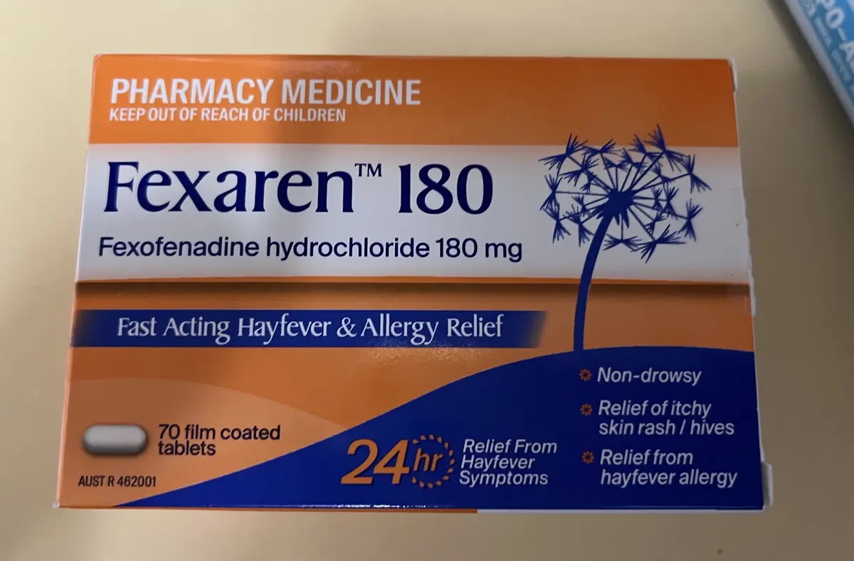 Fexafenadine 180mg Tablets