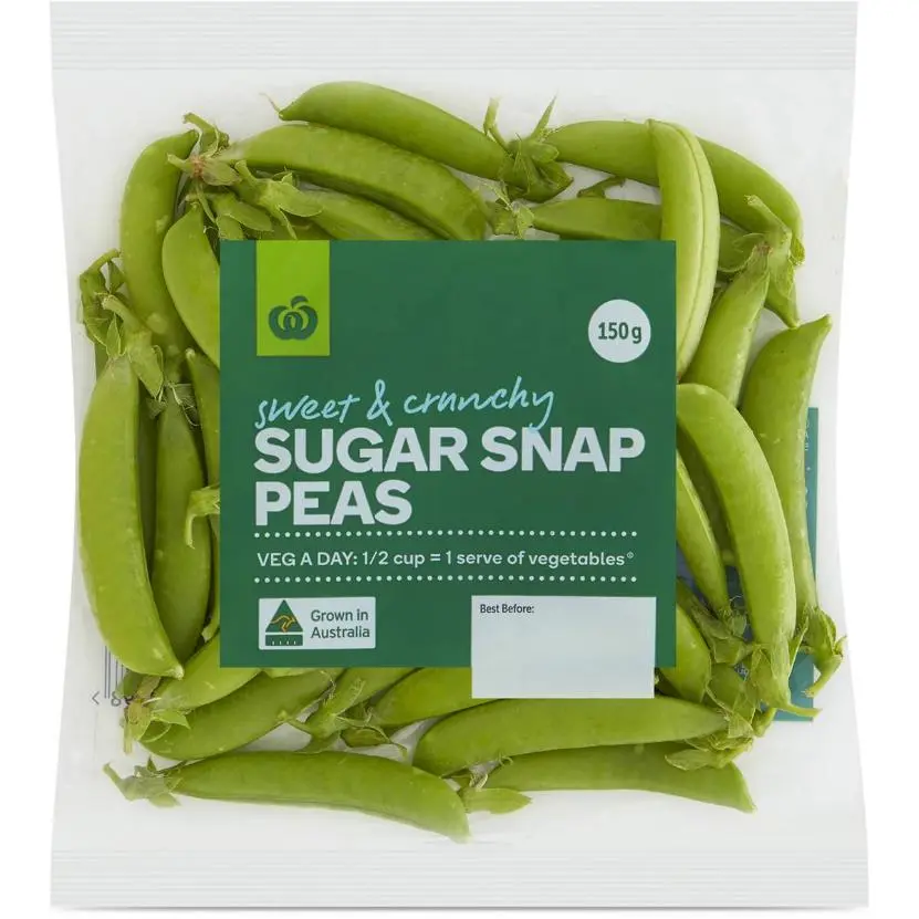 Woolworths Sugar Snap Peas 150g