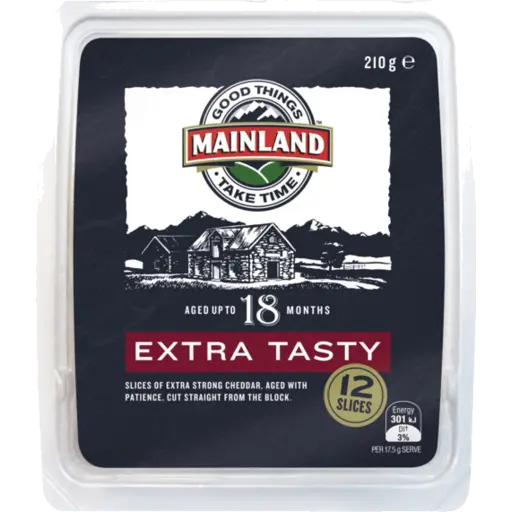 Mainland Extra Tasty Cheese Slices